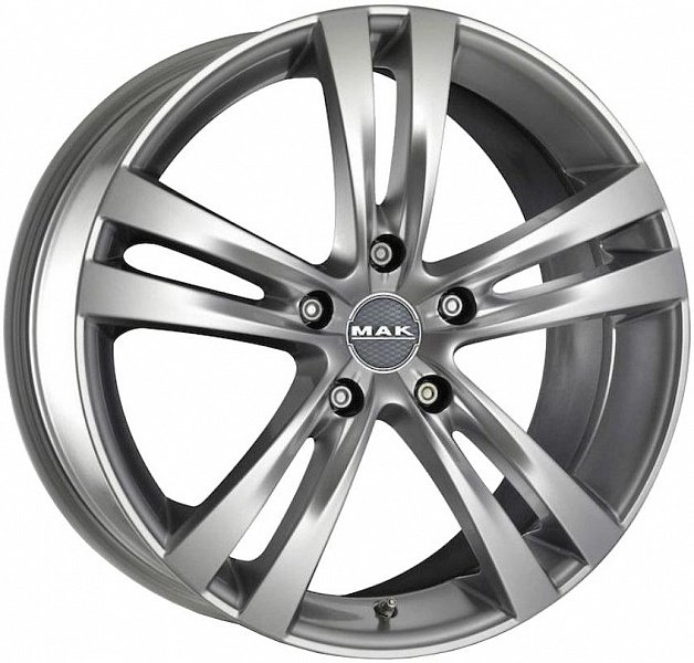 

Литые диски MAK Zenith 17x8" 5x114.3мм DIA 76мм ET 50мм Hyper Silver