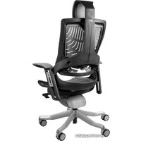 Офисное кресло UNIQUE Wau 2 Elastomer (черный)