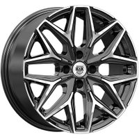 Литые диски K&K Ариус (КС1187) 17x7" 4x108мм DIA 63.35мм ET 42мм Алмаз черный