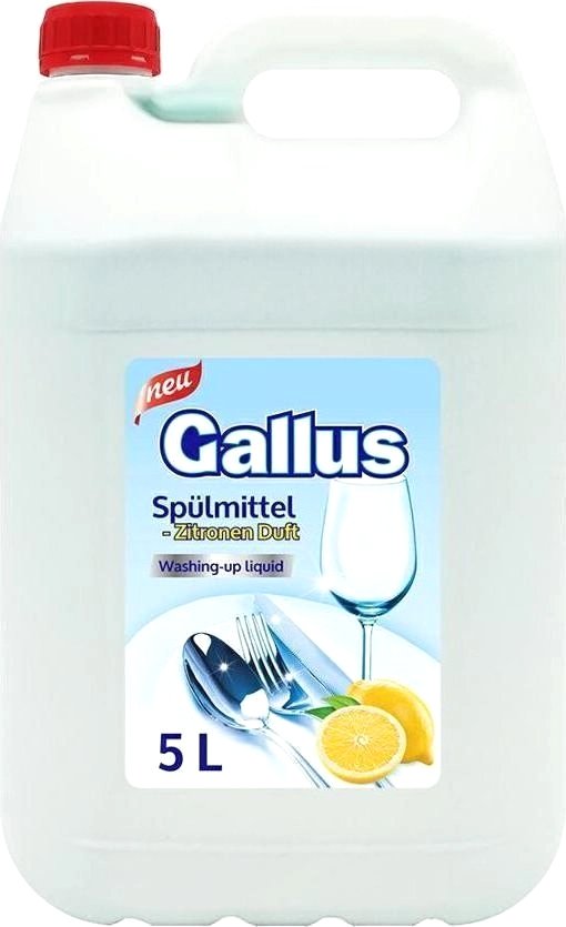 

Средство для мытья посуды Gallus Лимон (5 л)
