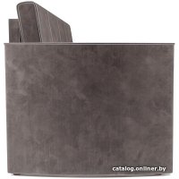 Диван Мебель-АРС Санта №2 (бархат серо-шоколадный Star Velvet 60 Cofee)