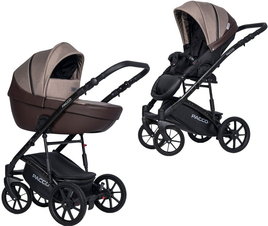 

Универсальная коляска Riko Basic Pacco (2 в 1, 07 mokka)