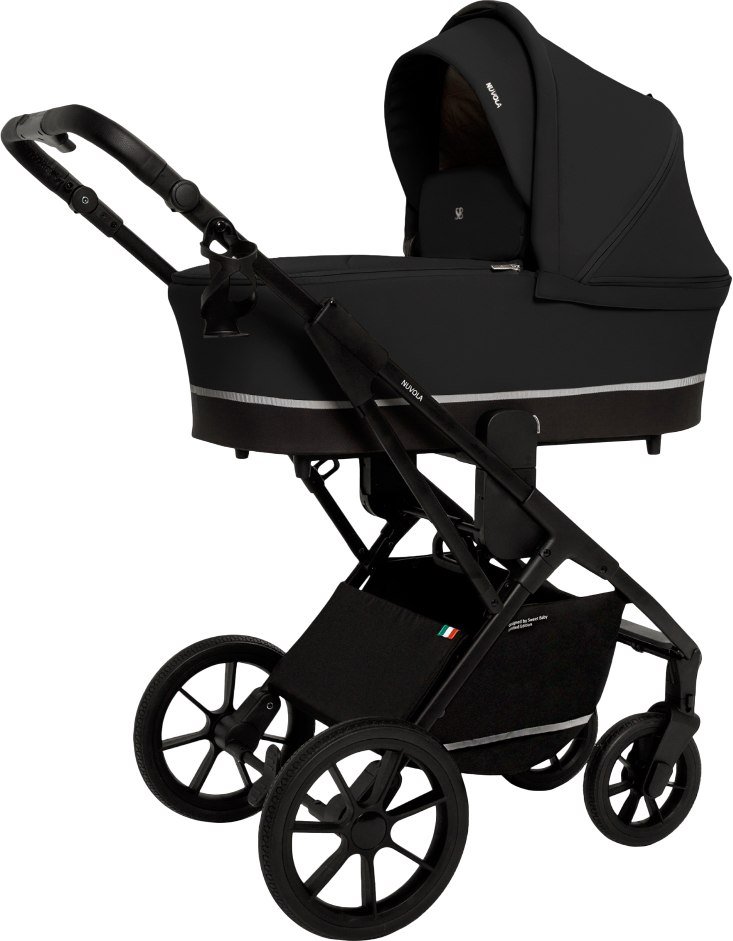 

Универсальная коляска Sweet Baby Nuvola Air 2в1 (Moon Black)