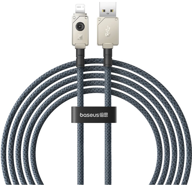 

Кабель Baseus Unbreakable Series USB Type-A - Lightning (2 м, белый)