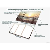 Картина Stamprint Восход солнца SN002 (65x150)