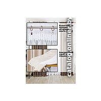 Комплект штор Модный текстиль Блэкаут рогожка димаут 112MT391028 2.5x2 (шоколадный )