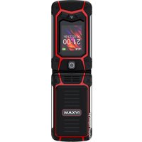 Кнопочный телефон Maxvi E10 (красный)