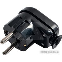 Вилка кабельная Timex 2P+E WT16U-CZ (черный) в Бресте