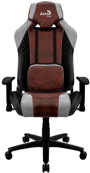 

Игровое (геймерское) кресло AeroCool Baron Burgundy Red (черный/красный)