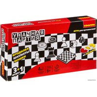 Шахматы/шашки Bondibon Удачная партия 3в1 ВВ0692