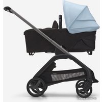 Универсальная коляска Bugaboo Dragonfly (2 в 1, black/midnight black/skyline blue)