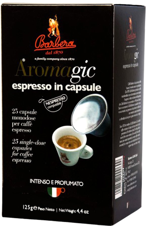 

Кофе в капсулах Barbera Aromagic Nespresso NC (25 порций)