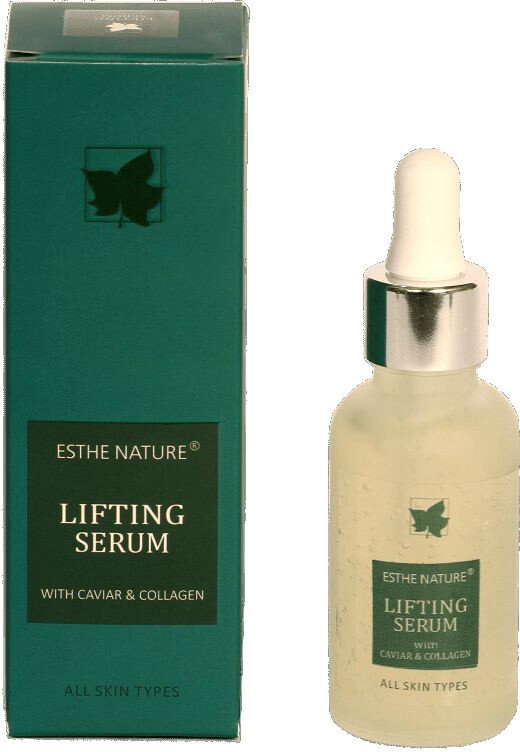 

Esthe Nature Сыворотка для лица Lifting Serum With Caviar And Collagen с икрой и коллагеном 30 мл