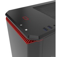 Корпус Phanteks Eclipse P400 (черный/красный)