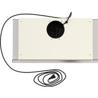 Кухонная вытяжка Elikor Интегра Glass 60Н-400-В2Д (нержавеющая сталь/бежевый)