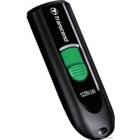 USB Flash Transcend JetFlash 790C 128GB (черный/зеленый)