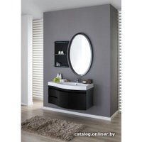  Aquanet Тумба под умывальник Опера 115 R 00169659 (черный, 3 ящика)