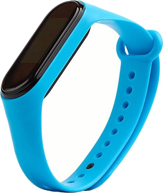 

Ремешок KST силиконовый для Xiaomi Mi Smart Band 5/6 (голубой)