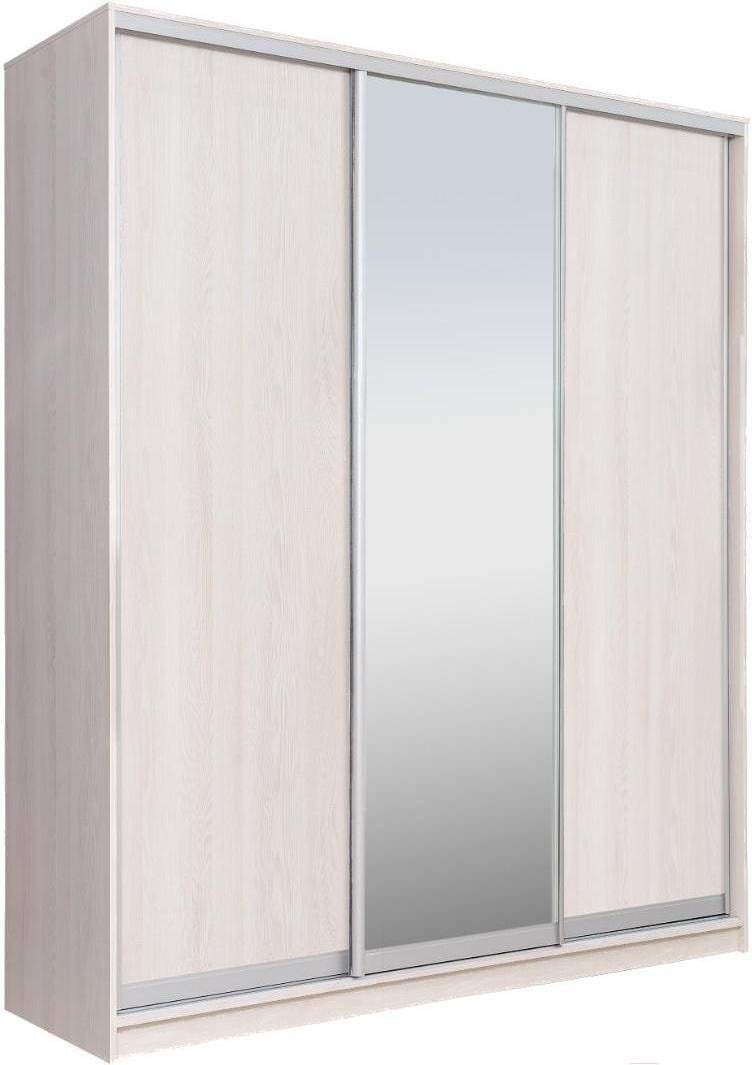 

Шкаф-купе Рэйгрупп 176450 YYX Elgon РГ-03.02 (ясень снежный/хром)