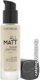 Тональный крем Catrice Catrice All Matt Shine Control Make Up Тон 010N 30 мл