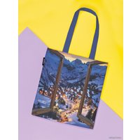 Сумка шоппер JoyArty Окно Рождества bsh_7967