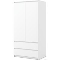 Шкаф распашной MyStar Сноули 900 ИВ-121.06.00 (белый)