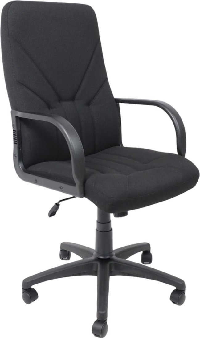 Офисное кресло AksHome Manager KD C-11 (ткань, черный)