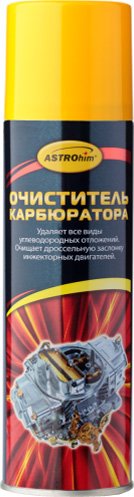 

ASTROhim Очиститель карбюратора и воздушной заслонки 335мл AC-141