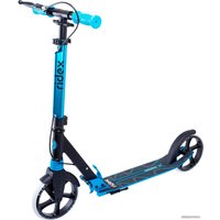 Двухколесный детский самокат Ridex Sigma (черный/голубой)