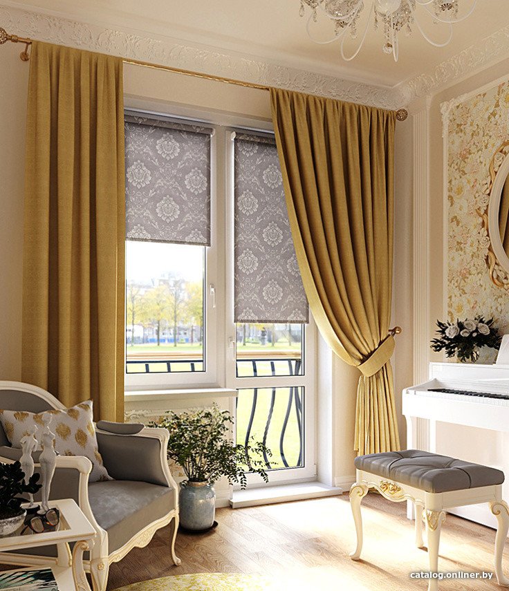 Рулонные шторы Legrand Шарм 98x175 (серый)
