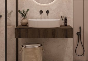 ЗОВ Тумба под умывальник Токио Премиум 80 TP80BWPTOC2 (темный аттик)