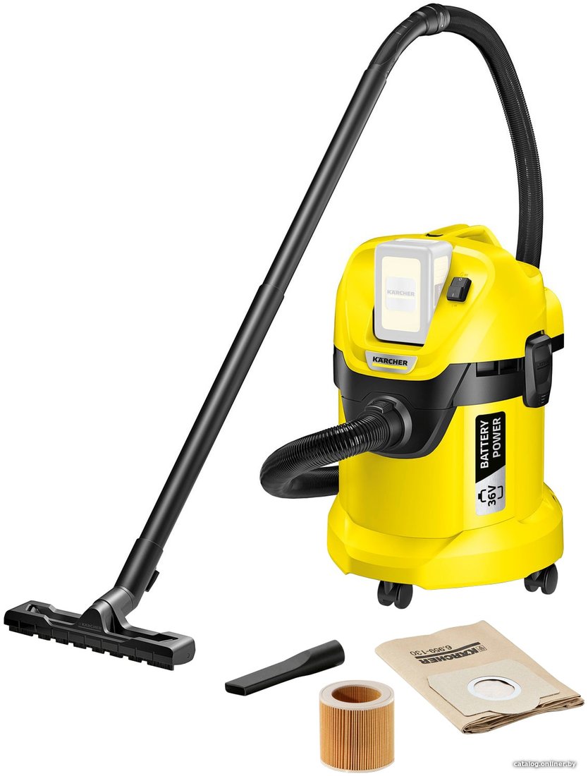 Пылесос Karcher WD 3 Battery 1.629-910.0