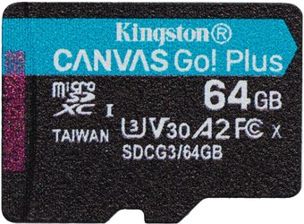 Kingston Canvas Go! Plus microSDXC 64GB