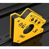 Угольник магнитный Deli DL-HDW75