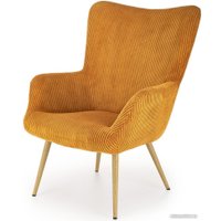 Интерьерное кресло Halmar Amaro (горчичный)