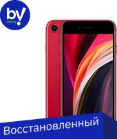 Apple iPhone SE 2020 64GB Восстановленный by Breezy, грейд C (красный)