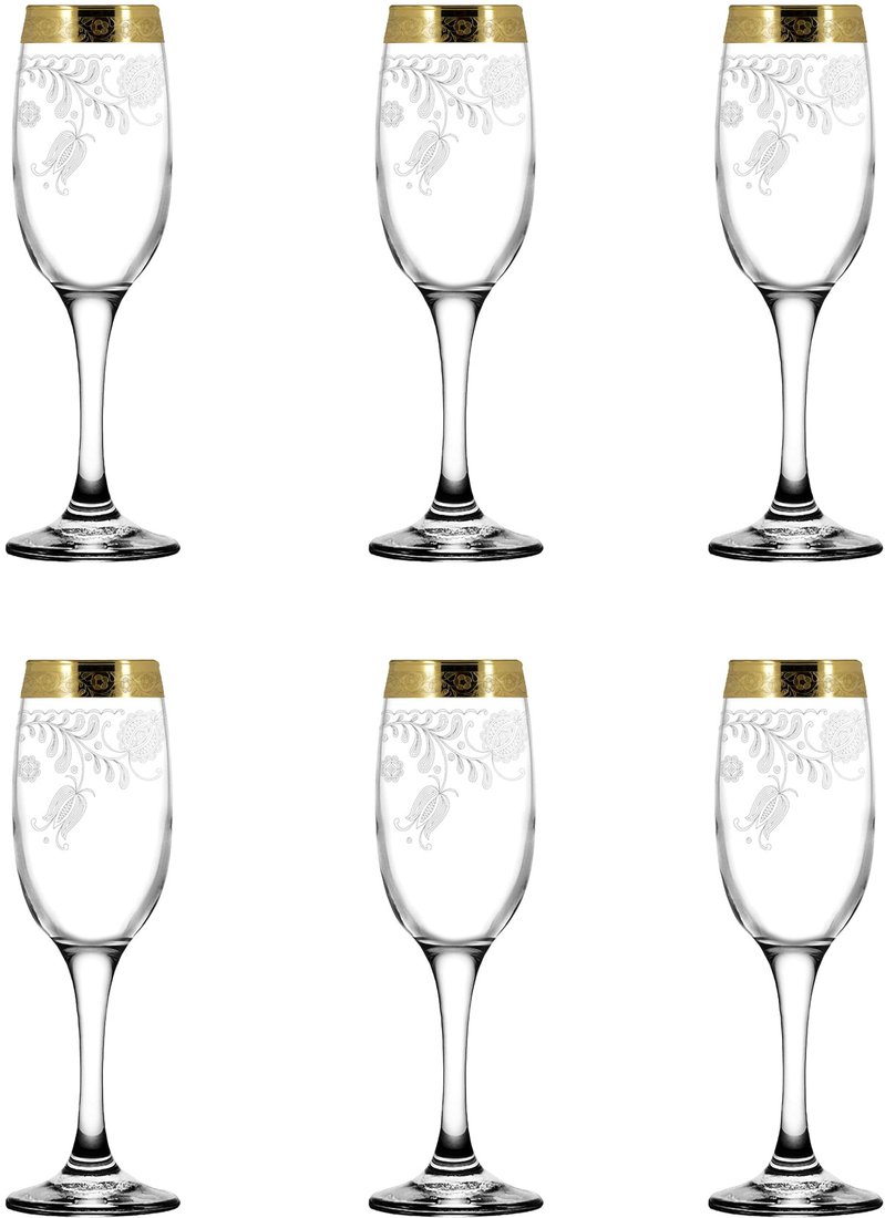 

Набор бокалов для шампанского Promsiz TAV34-519/S/Z/6