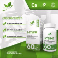 Лизин NaturalSupp L-Lysine (60 капсул)