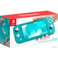 Игровая приставка Nintendo Switch Lite (бирюзовый)