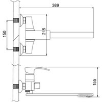 Смеситель Gerhans K13114