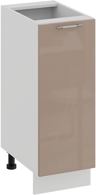 

Шкаф напольный Трия Весна 1Н3 (белый/кофе с молоком)