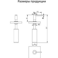 Дозатор для жидкого мыла Grocenberg AC0032 (графит)