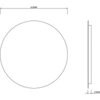 Roxen Зеркало Brimen 510195-60AF 60x60