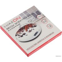 Кухонные весы Luazon LVK-701 (апельсин)