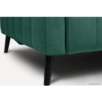 Угловой диван Divan Маркфул Velvet Emerald 184543 (зеленый)