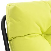 Садовый диван TetChair Ergo (рогожка с водоотталкивающей пропиткой, лайм)