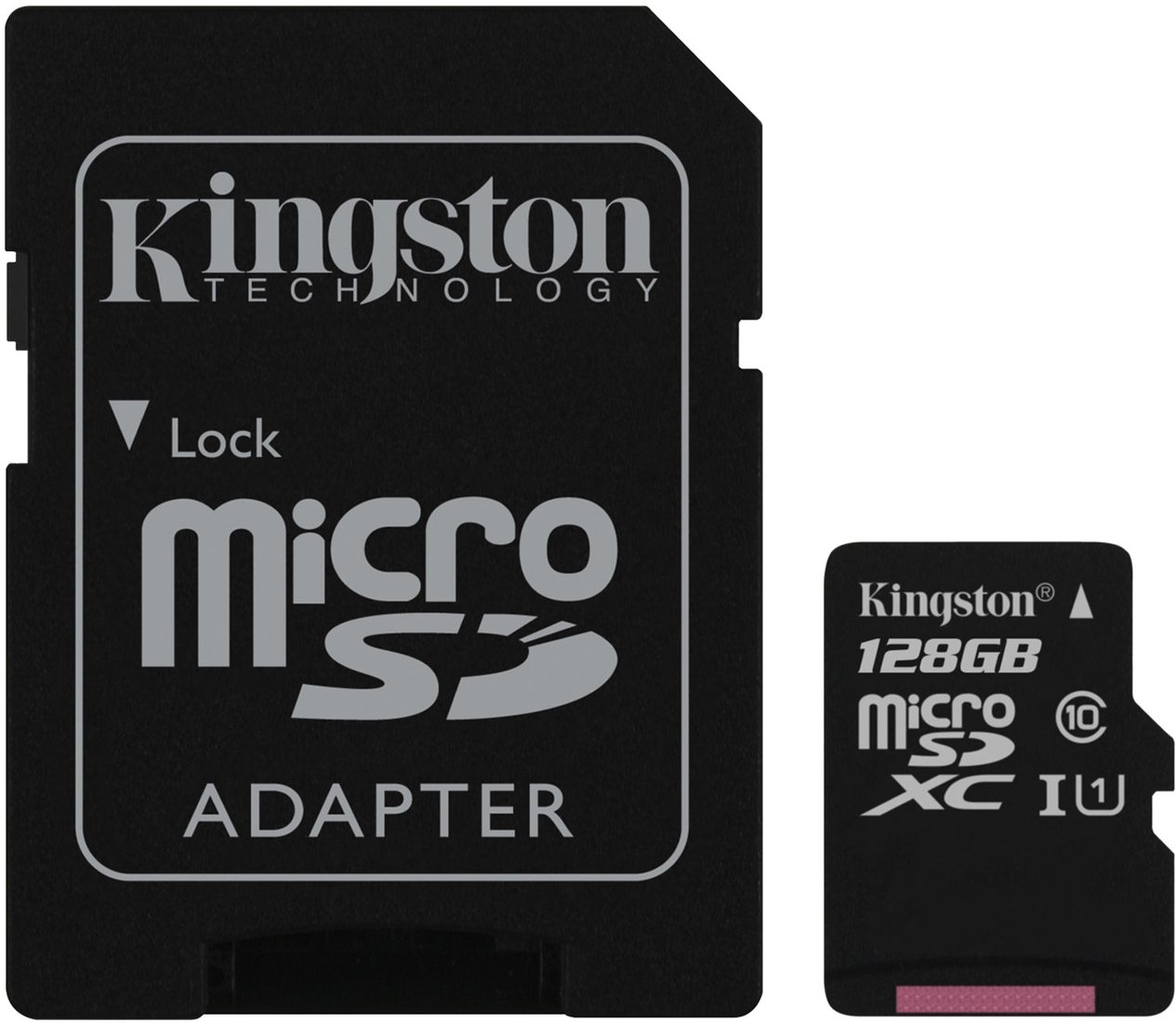 

Карта памяти Kingston Canvas Select SDCS/128GB microSDXC 128GB (с адаптером)