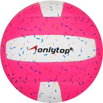 Волейбольный мяч Onlytop Пончик 4166906 (2 размер)