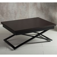 Стол-трансформер Levmar Apollo D23/S53 (венге/черные опоры)