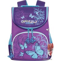 Школьный рюкзак Grizzly RAm-084-9/1 (фиолетовый)